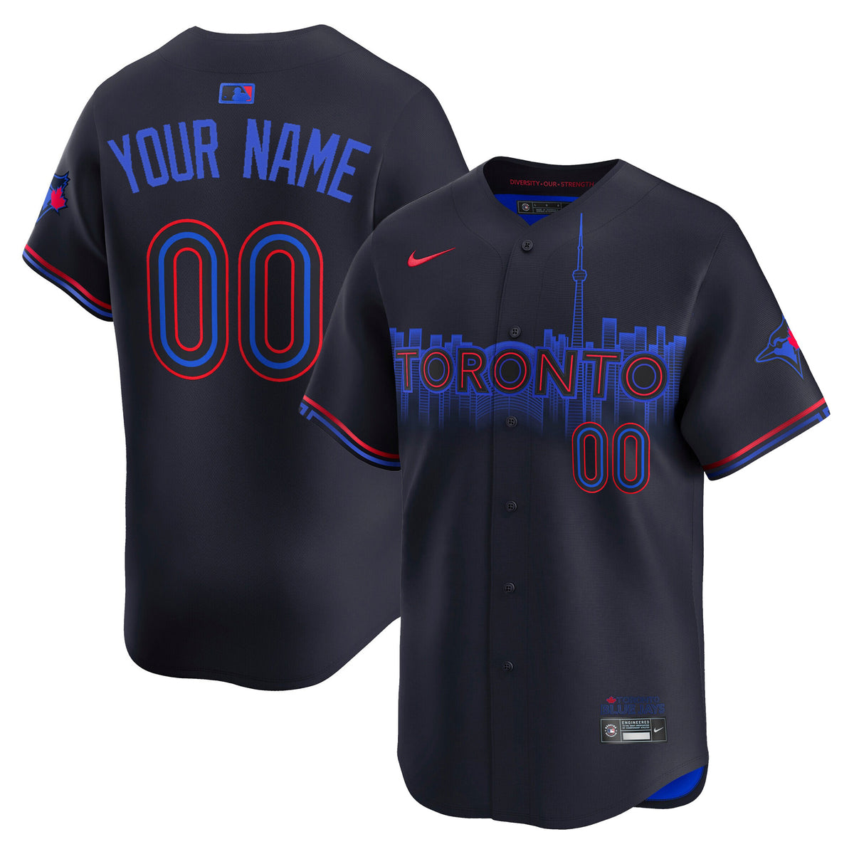 Toronto Blue Jays 2025 Vapor Premier Limited Custom Jersey - All Stitched