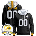 Pittsburgh Steelers 2025 Premium Custom Pullover Hoodie - All Stitched