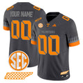 Tennessee Volunteers 2025 'Smokey Grey Series' Vapor Limited Custom Jersey V3 - All Stitched
