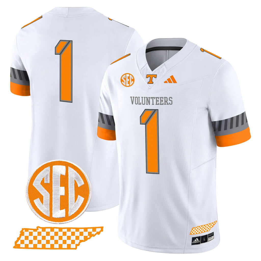 Men's Tennessee Volunteers 2025 'Smokey Grey Series' Vapor Limited Jersey V3 - All Stitched