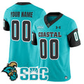 Coastal Carolina Chanticleers 2025 Vapor Limited Custom Jersey - All Stitched