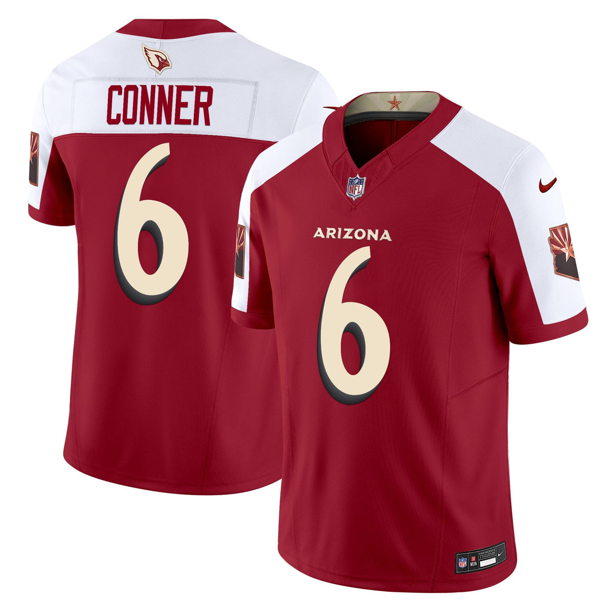 Men's Arizona Cardinals 2025 "Rivalries" Vapor Limited Jersey - All Stitched