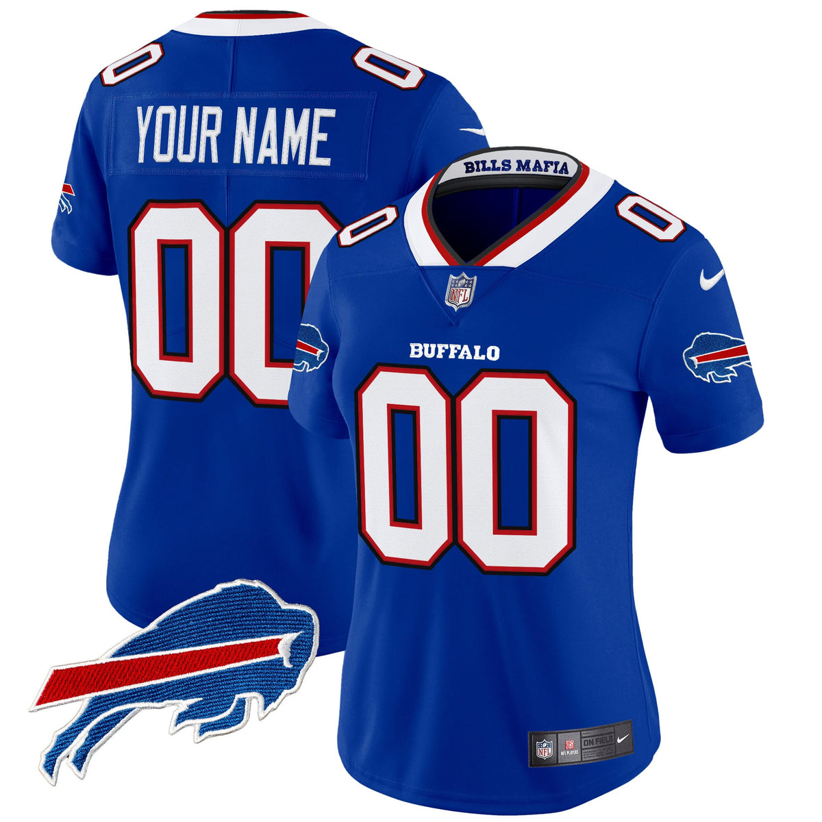 Buffalo Bills 2025 "Rivalries" Vapor Limited Custom Jersey - All Stitched