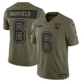 Tampa Bay Buccaneers 2025 Salute to Service Vapor Limited Jersey - All Stitched
