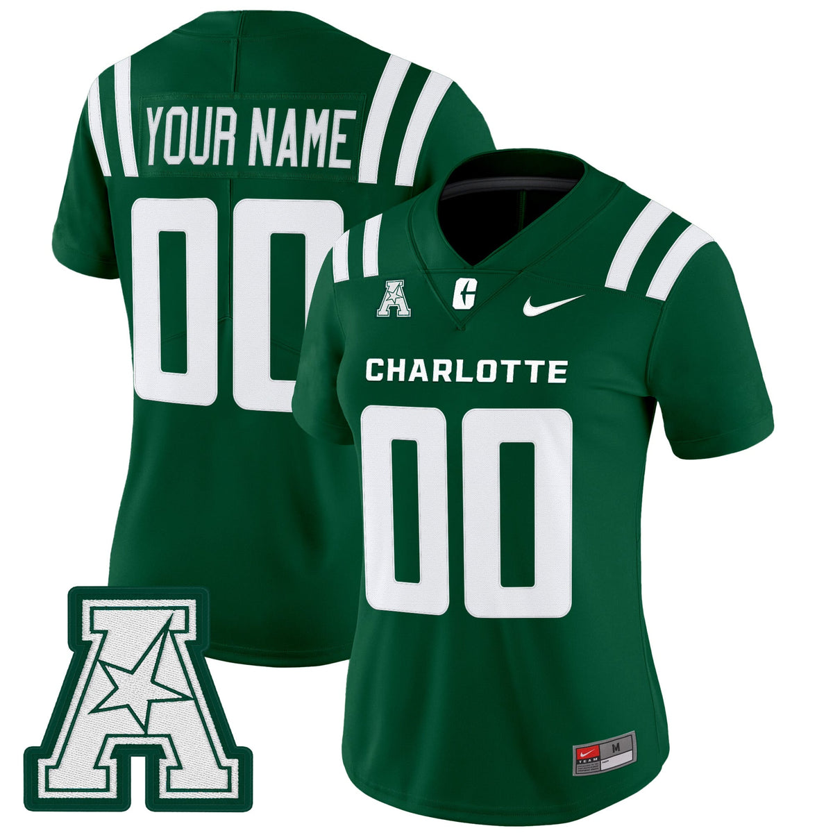 Charlotte 49ers 2025 Vapor Limited Custom Jersey - All Stitched