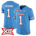 Men's Houston Cougars 2025 Oilers Inspired Vapor Limited Jersey - All Stitched