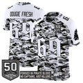 White Camo Tampa Bay Buccaneers 50th Seasons Patch Jersey - All Stitched