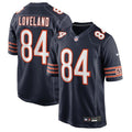 Colston Loveland Navy Chicago Bears Game Vapor Limited Jersey - All Stitched