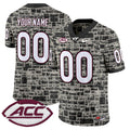 Virginia Tech Hokies 2025 Stone Vapor Limited Custom Jersey - Stitched