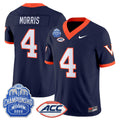 Men's Virginia Cavaliers 1995 Throwbacks Vapor Limited Jersey - 2025 ACC Championship Patch - All Stitched
