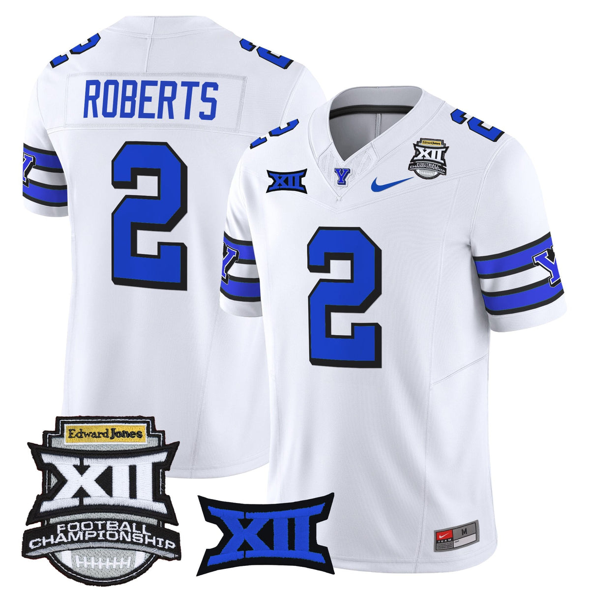 Men's BYU Cougars 2025 Big 12 Championship Vapor Limited Jersey - All Stitched