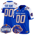 Boise State Broncos 2025 Mountain West Football Champions Vapor Limited Custom Jersey - All Stitched