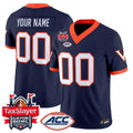 Virginia Cavaliers 1995 Throwbacks Vapor Limited Custom Jersey - Gator Bowl Patch - All Stitched