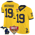 Men's Michigan Wolverines 2025 Cheez-It Citrus Bowl Vapor Limited Jersey - All Stitched