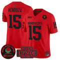 Men's Indiana Hoosiers 'Stranger Things Edition' Vapor Limited Jersey - 2025 Rose Bowl Patch - All Stitched
