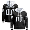 Black White Gothic Custom Pullover Hoodie