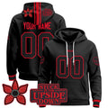 Buffalo Bills 'Stranger Things Edition' Premium Custom Pullover Hoodie - All Stitched