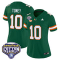 Women's Miami Hurricanes 2025 Cotton Bowl Vapor Limited Jersey - All Stitched