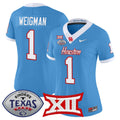 Women's Houston Cougars 2025 Texas Bowl Vapor Limited Jersey - All Stitched