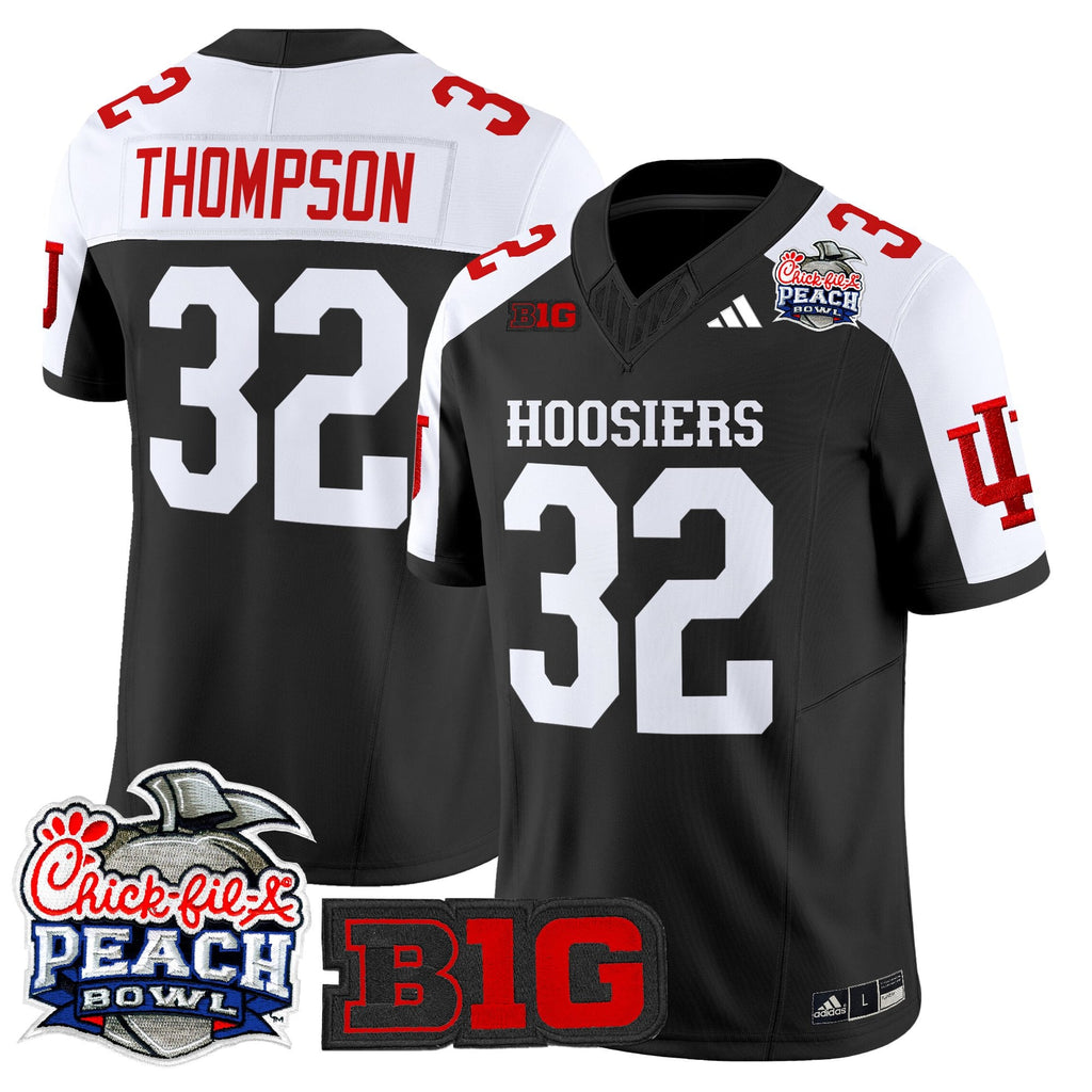 Men's Indiana Hoosiers 2026 Peach Bowl Vapor Limited Jersey - All Stitched