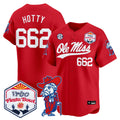 Men's Ole Miss Rebels 2026 The Fiesta Bowl Vapor Baseball Jersey - All Stitched