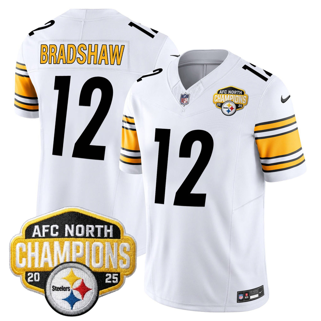 Men's Pittsburgh Steelers 2025 AFC North Division Champions Vapor Limited Jersey - All Stitched