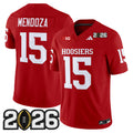 Men's Indiana Hoosiers 2026 CFP Final Patch Vapor Limited Jersey - All Stitched