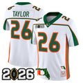 Miami Hurricanes Throwback Vapor Limited Jersey - 2026 CFP Final & Florida Patch - All Stitched