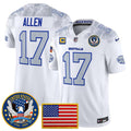 Men's Buffalo Bills "United States 250th Anniversary Patch" Vapor Limited Jersey - All Stitched