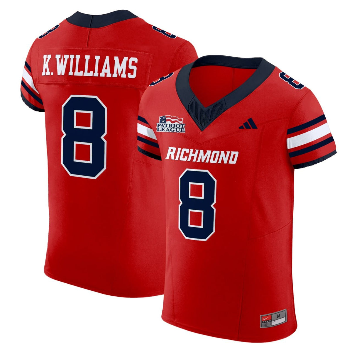 K.Williams Richmond Spiders Vapor Limited Jersey - All Stitched