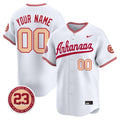 Arkansas Razorbacks "Norm DeBriyn Night Edition" Vapor Premier Limited Custom Jersey - All Stitched