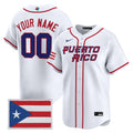 Team Puerto Rico World Baseball Classic Vapor Premier Custom Jersey - 2026 Roster - All Stitched