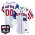 Seattle Mariners "America250 Edition" Vapor Premier Limited Custom Jersey - All Stitched