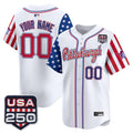 Pittsburgh Pirates "America250 Edition" Vapor Premier Limited Custom Jersey - All Stitched