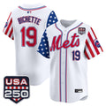 Men's New York Mets "America250 Edition" Vapor Premier Limited Jersey - All Stitched