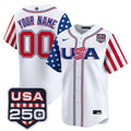 Team USA World Baseball Classic "America250 Edition" Vapor Premier Limited Custom Jersey - All Stitched
