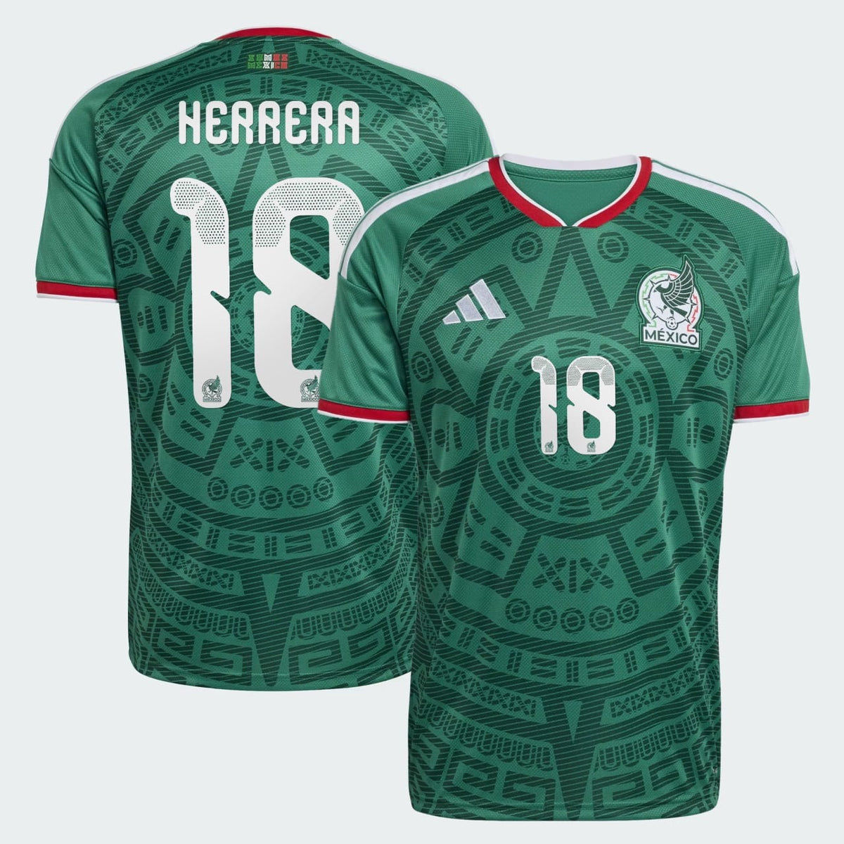 Herrera Mexico 2026 World Cup Customized Jersey