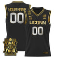 UConn Huskies 2026 Final Four Patch Custom Basketball Jersey - All Stitched