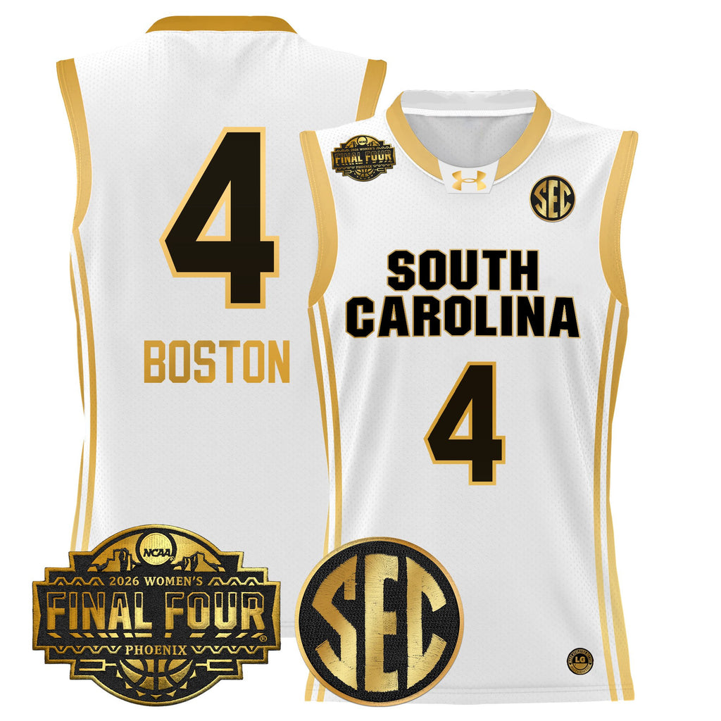 Men's Size South Carolina Gamecocks 2026 Women's Tournament Final Four Basketball Jersey - All Stitched