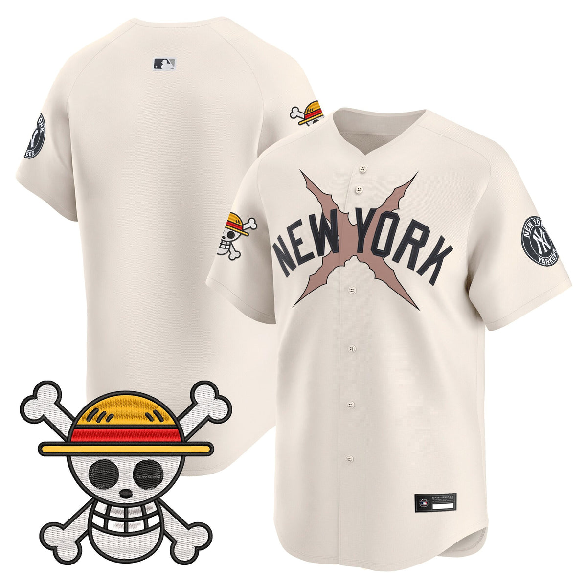 Men's New York Yankees x One Piece Vapor Premier Limited Jersey - Stitched