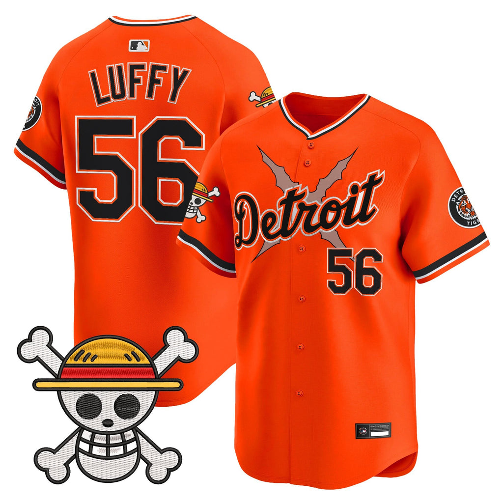 Men's Detroit Tigers x One Piece Vapor Premier Limited Jersey - Stitched