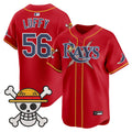 Men's Tampa Bay Rays x One Piece Vapor Premier Limited Jersey - Stitched