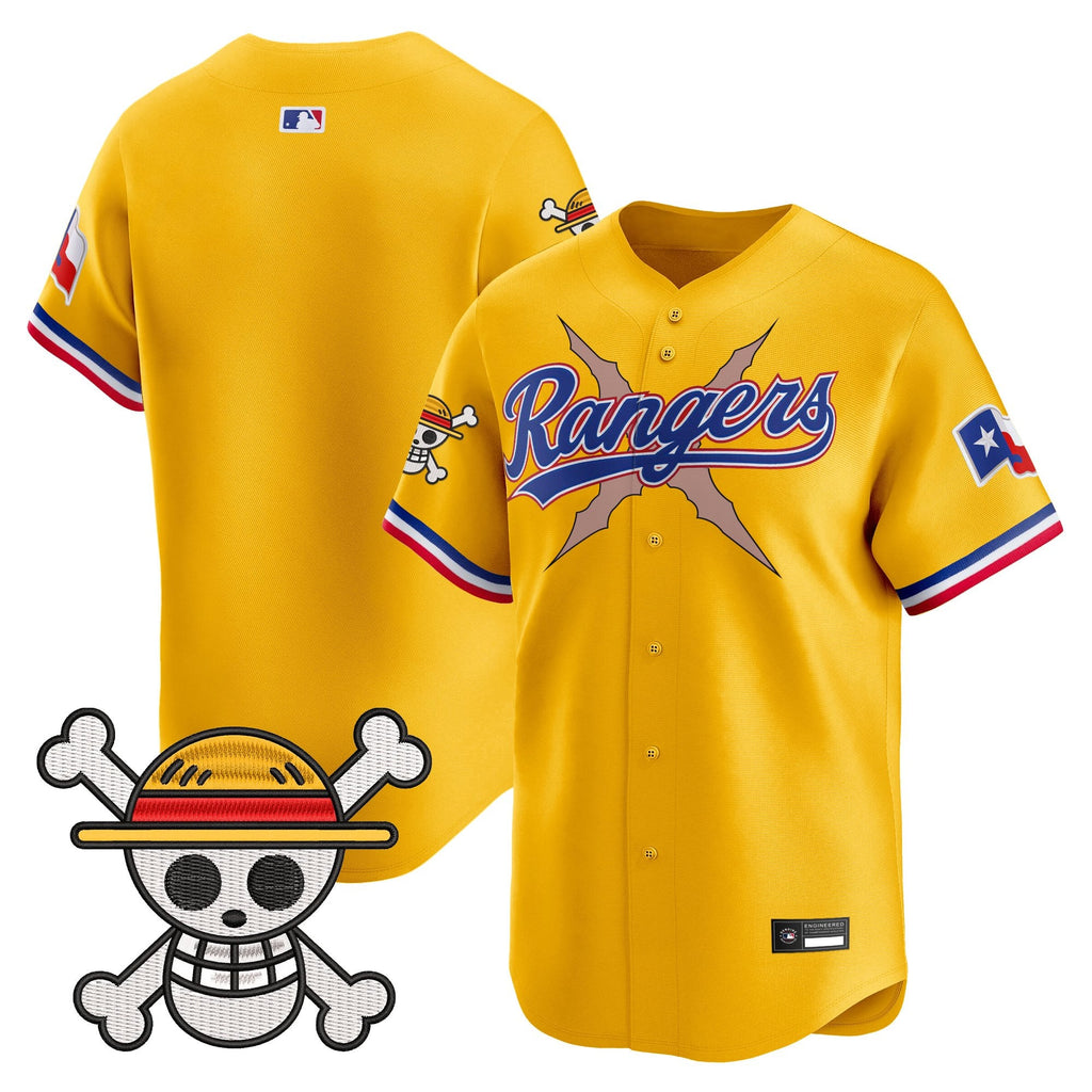 Men's Texas Rangers x One Piece Vapor Premier Limited Jersey - Stitched