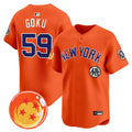 Men's New York Yankees x Dragon Ball Vapor Premier Limited Jersey - All Stitched
