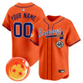 Atlanta Braves x Dragon Ball Vapor Premier Limited Custom Jersey - All Stitched
