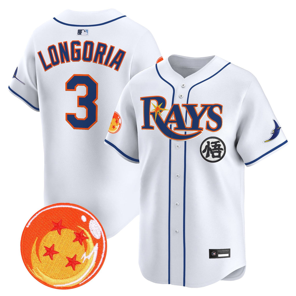 Men's Tampa Bay Rays x Dragon Ball Vapor Premier Limited Jersey - All Stitched