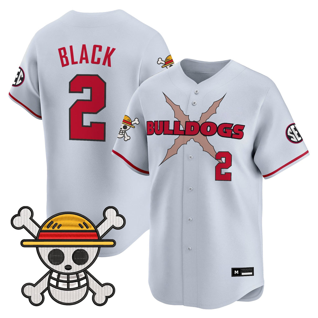 Men's Georgia Bulldogs Baseball x One Piece Vapor Premier Limited Jersey - Stitched