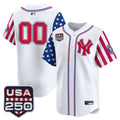 Yankees "America250 Edition" Vapor Premier Limited Custom Jersey V2 - All Stitched