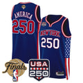 Men's New York Knicks "America 250 Edition" 2026 Finals Patch Swingman Jersey - All Stitched