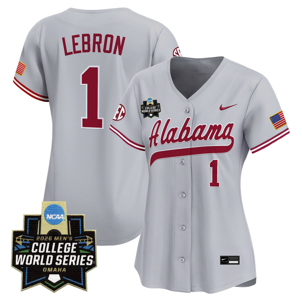 Women's Alabama Crimson Tide 2026 World Series Vapor Premier Limited Jersey - All Stitched